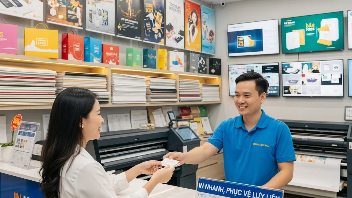 Mẫu name card hiện đại chuyên nghiệp tại Bình Tân năm 2026