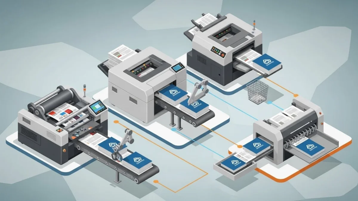 Công nghệ in offset hiện đại đảm bảo chất lượng in folder