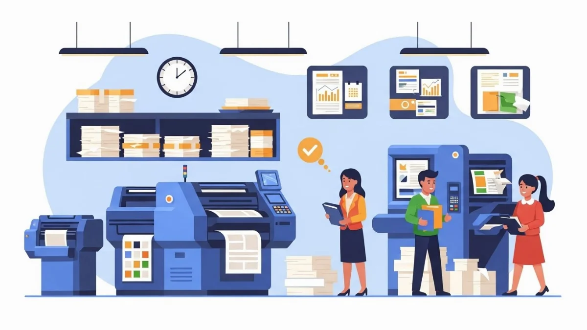 Quy trình in folder offset hiện đại giúp tối ưu chi phí và màu sắc sắc nét