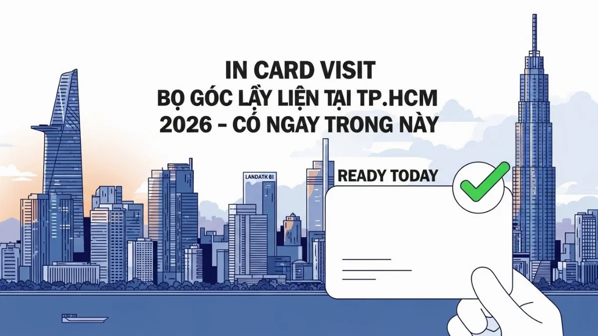 In danh thiếp bo góc theo yêu cầu nhanh chóng chất lượng cao