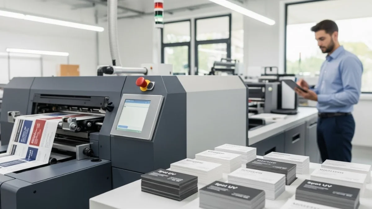 Dịch vụ in name card lấy liền bằng máy kỹ thuật số hiện đại chỉ từ 15 phút