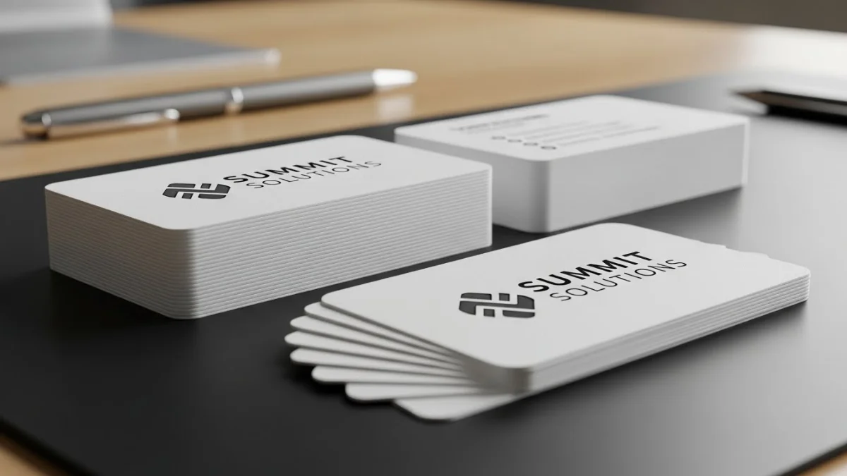 In card visit bo góc lấy liền nhanh chóng tại xưởng In Thành Công