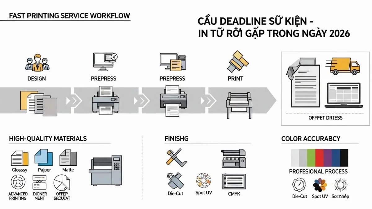 Địa chỉ in tờ rơi gấp trong ngày giá rẻ, uy tín tại TP.HCM và Hà Nội