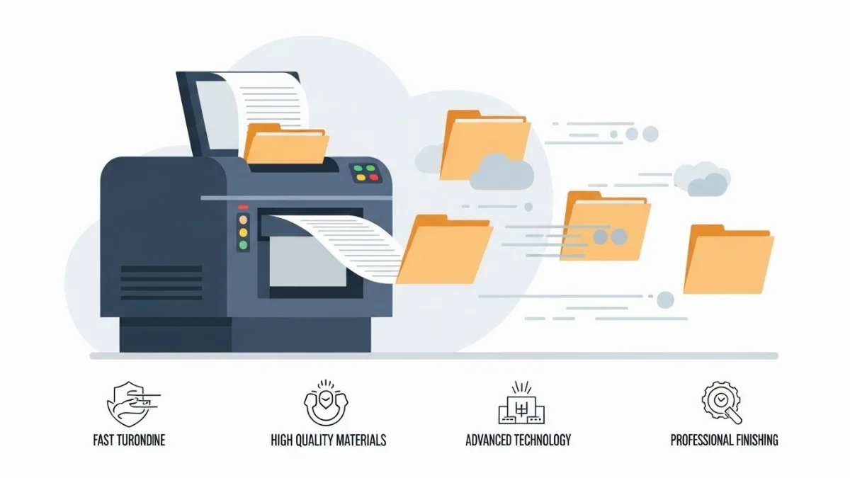 In bìa kẹp hồ sơ chuyên nghiệp, tạo ấn tượng mạnh cho doanh nghiệp