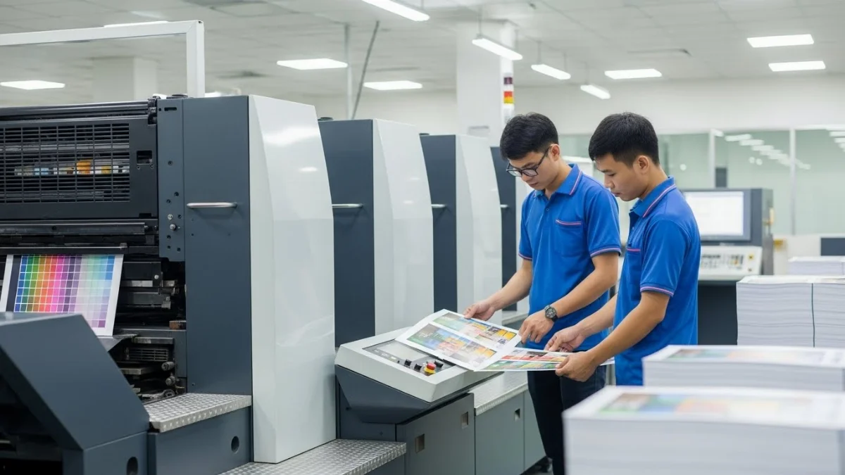 Xưởng in nhanh uy tín tại TP.HCM với máy móc hiện đại và đội ngũ chuyên nghiệp