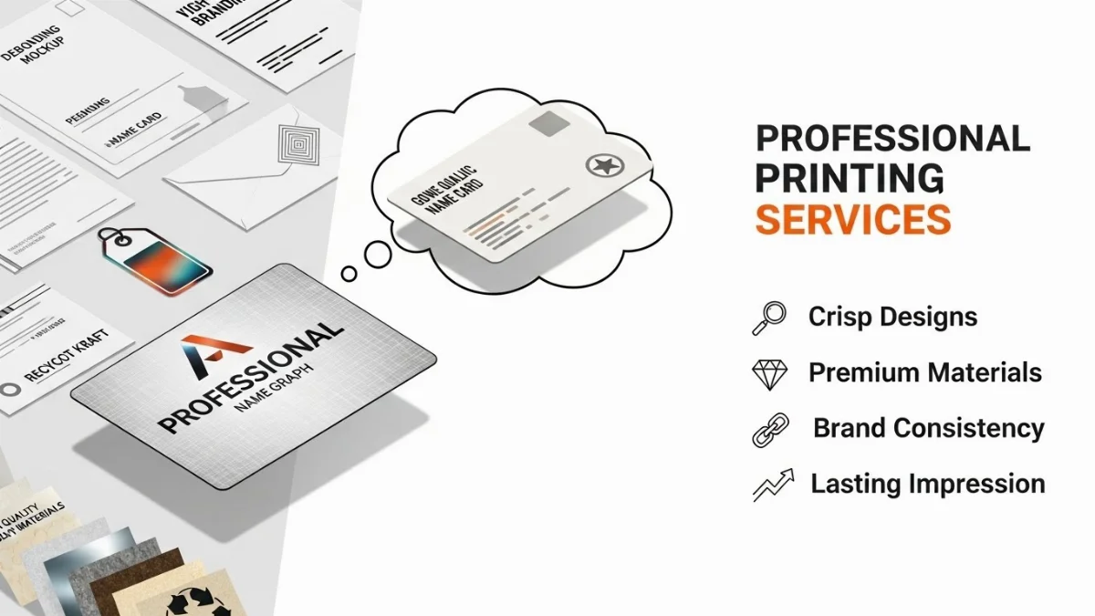 So sánh dịch vụ in name card gần đây và lựa chọn in trực tuyến hiệu quả