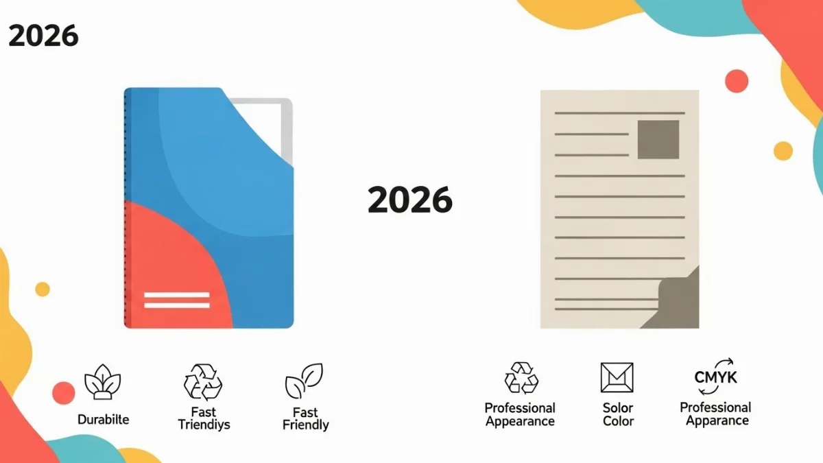 Hình ảnh bìa hồ sơ giấy truyền thống thân thiện môi trường