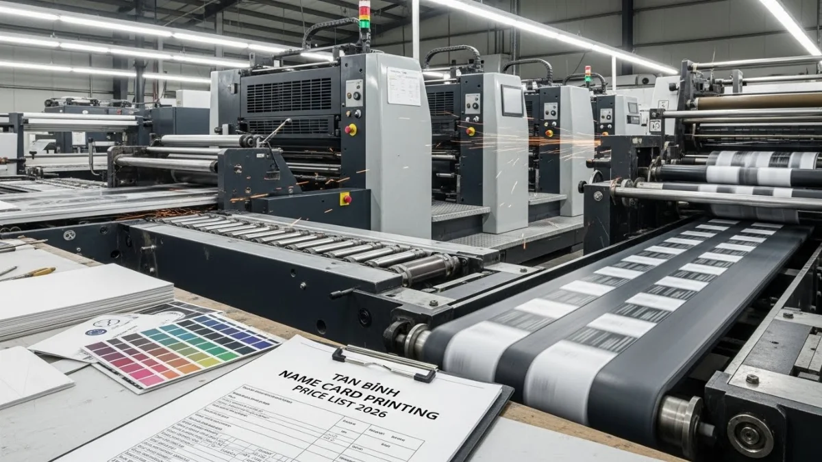 Dịch vụ in name card lấy liền Tân Bình, chất lượng và nhanh chóng