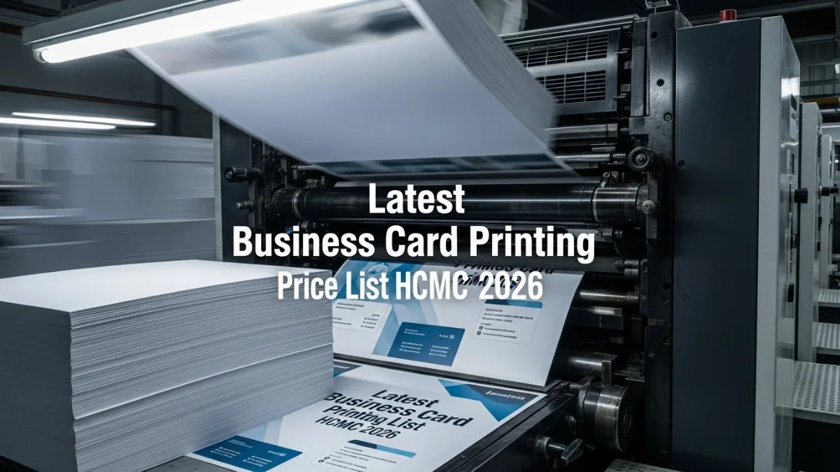 Đội ngũ thiết kế và kỹ thuật viên chuyên nghiệp tại xưởng in Thành Công ở TP.HCM