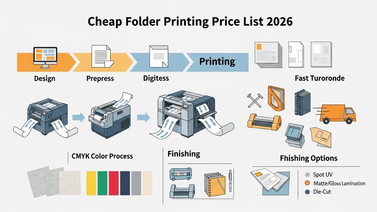 Khách hàng hài lòng với dịch vụ in folder uy tín tại xưởng