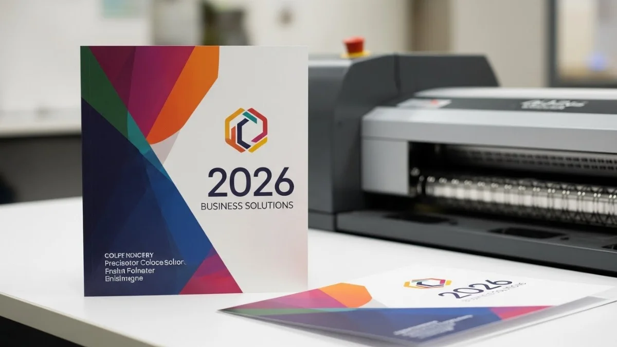 Mẫu folder thiết kế đồng bộ bộ nhận diện thương hiệu cho công ty chuyên nghiệp