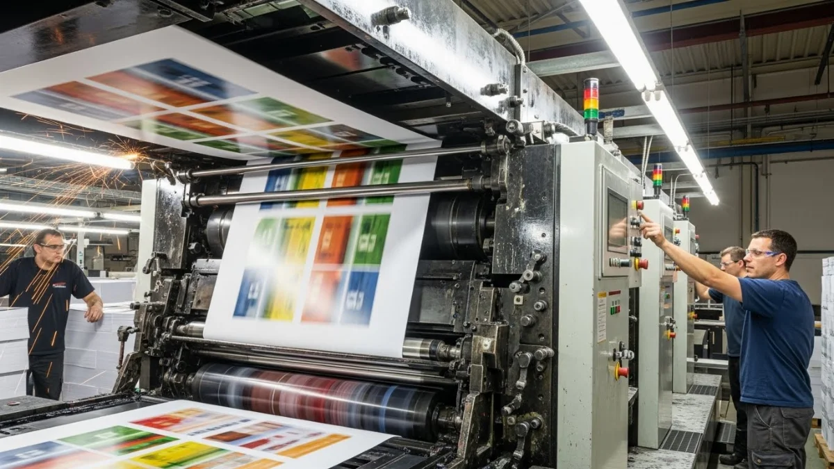 Khách hàng hài lòng với dịch vụ in name card nhanh chóng tại In Thành Công