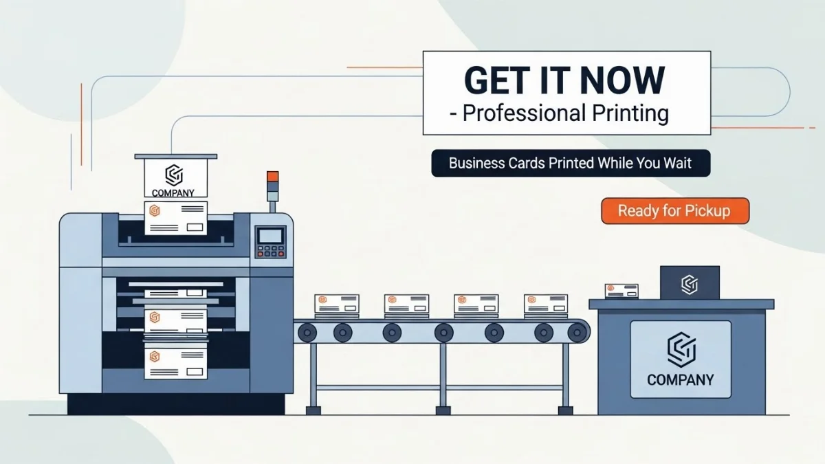 Quy trình in card visit lấy liền nhanh chóng và hiệu quả