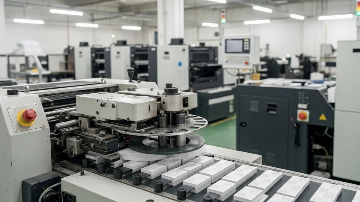 Card visit thành phẩm với góc bo tròn mềm mại và tinh tế