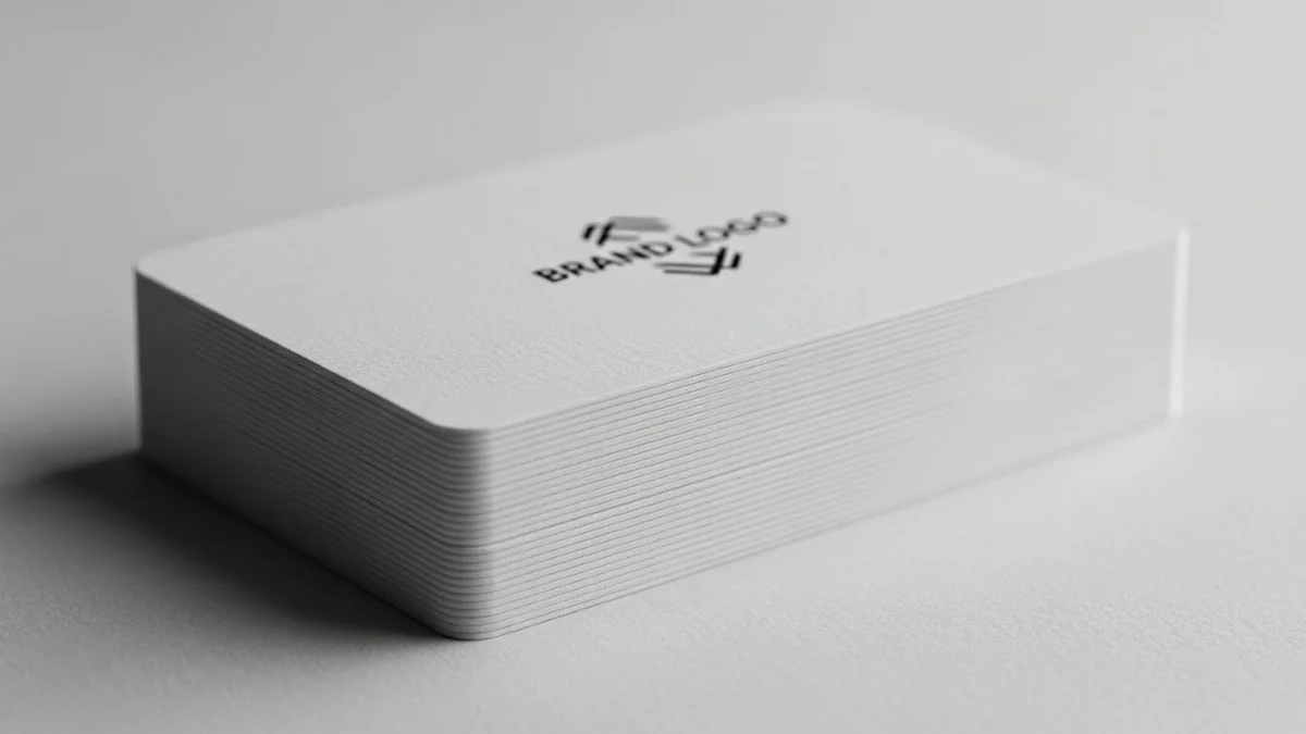 Hình ảnh card visit bo góc mẫu với kích thước chuẩn, thiết kế đẹp mắt và chuyên nghiệp