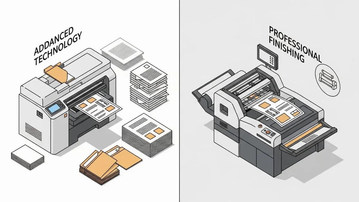 Hệ thống máy in Offset khổ lớn chuyên in folder số lượng lớn giá rẻ
