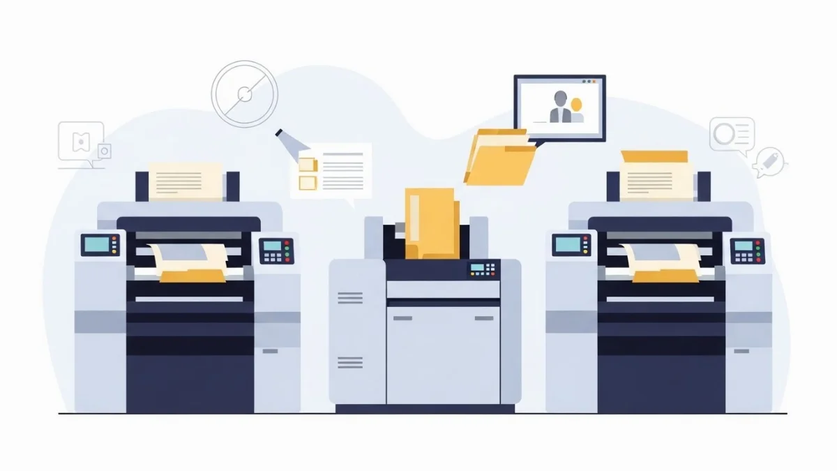 Hình ảnh quy trình in folder nhanh chóng đảm bảo chất lượng