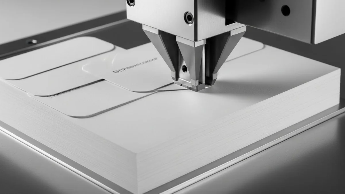 Rủi ro in card visit bo góc bị lỗi gia công không đều