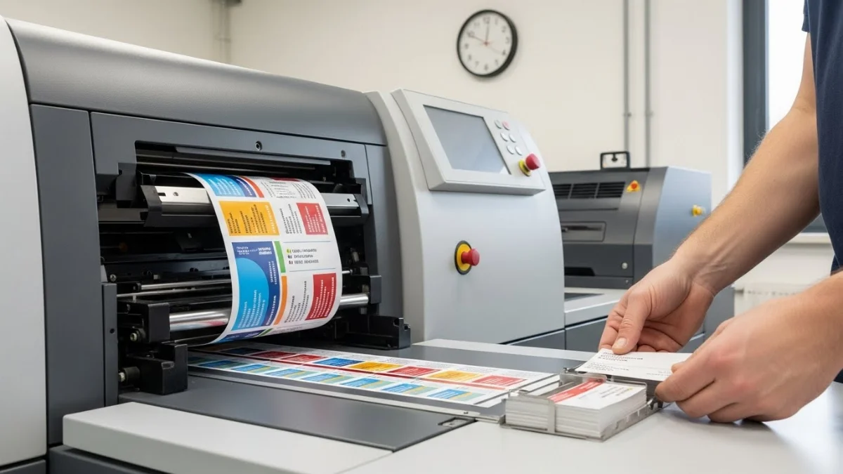 Dịch vụ in name card lấy liền nhanh chóng, chất lượng cao