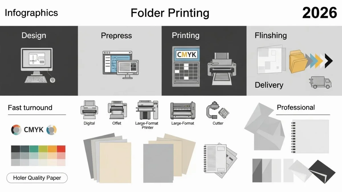 Đánh giá chất lượng in bìa kẹp hồ sơ sau khi hoàn thành