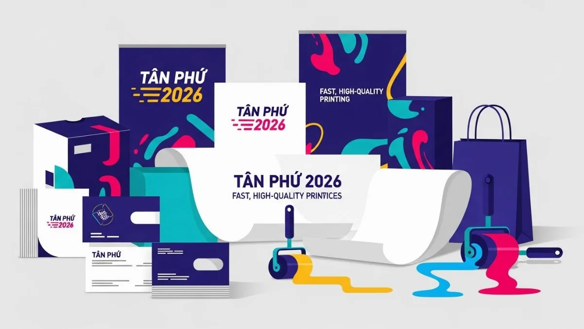 Thiết kế name card Tân Phú độc đáo, ấn tượng cho thương hiệu