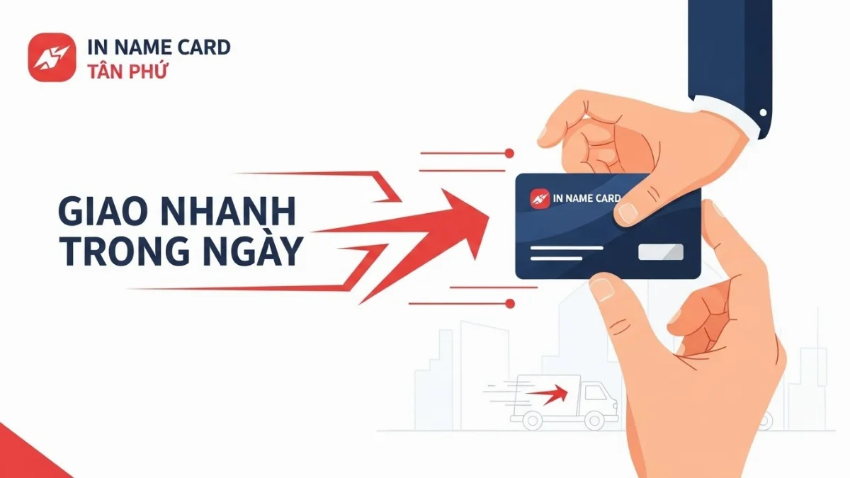 Đội ngũ thiết kế name card Tân Phú sáng tạo, tận tâm của In Thành Công