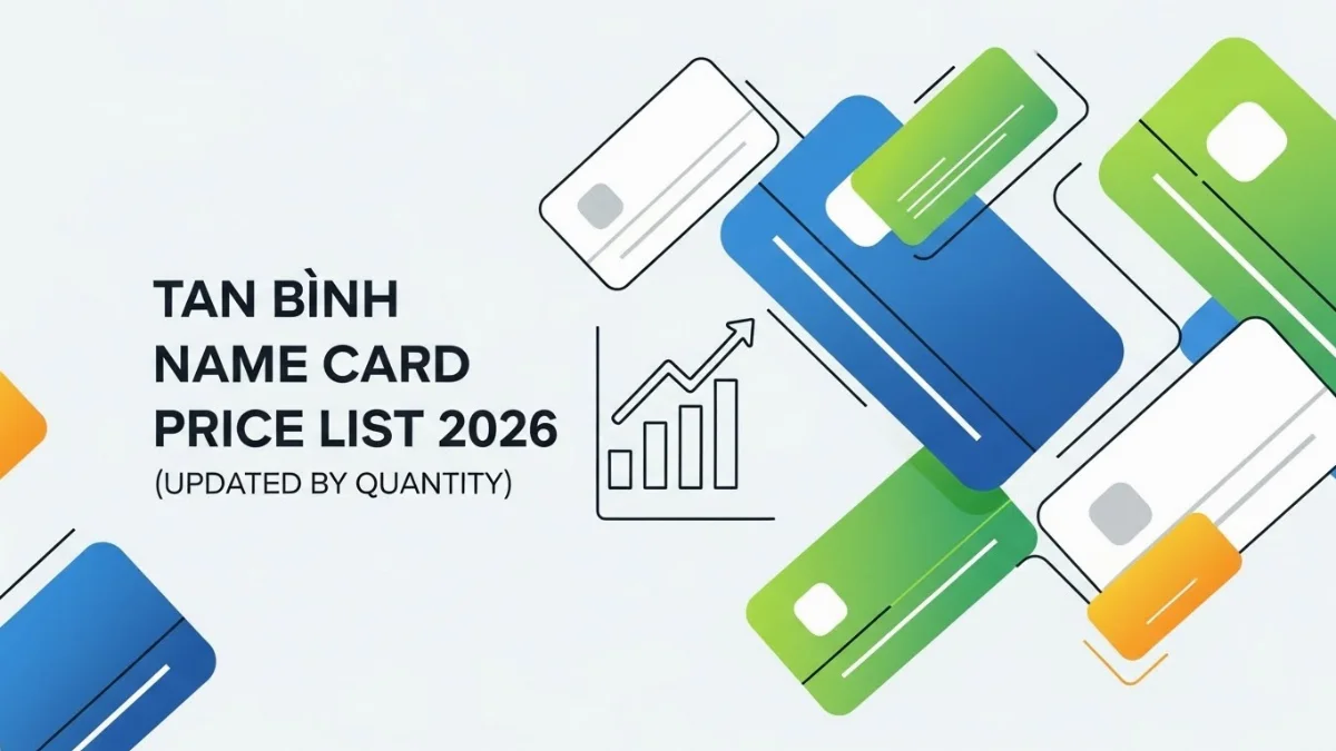 In Thành Công - xưởng in name card Tân Bình uy tín, chất lượng hàng đầu