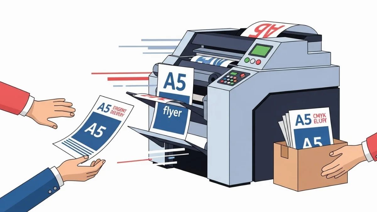 Công nghệ in tờ rơi hiện đại đảm bảo tốc độ và chất lượng