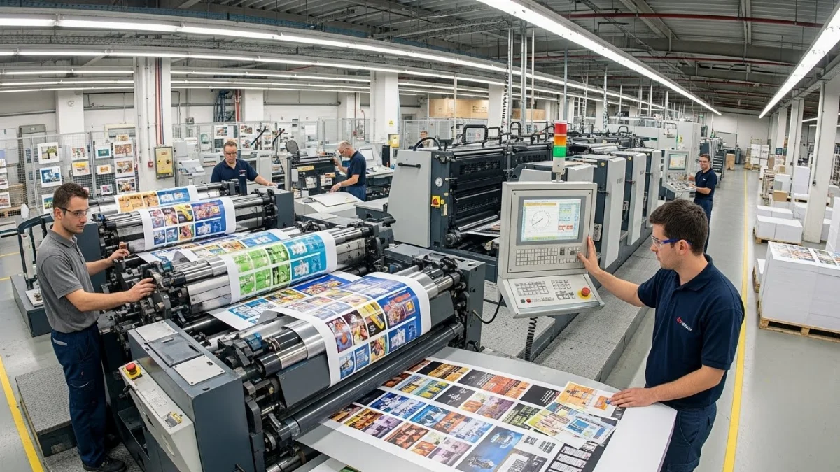 Thiết kế và in card visit chuyên nghiệp tại xưởng in Thành Công