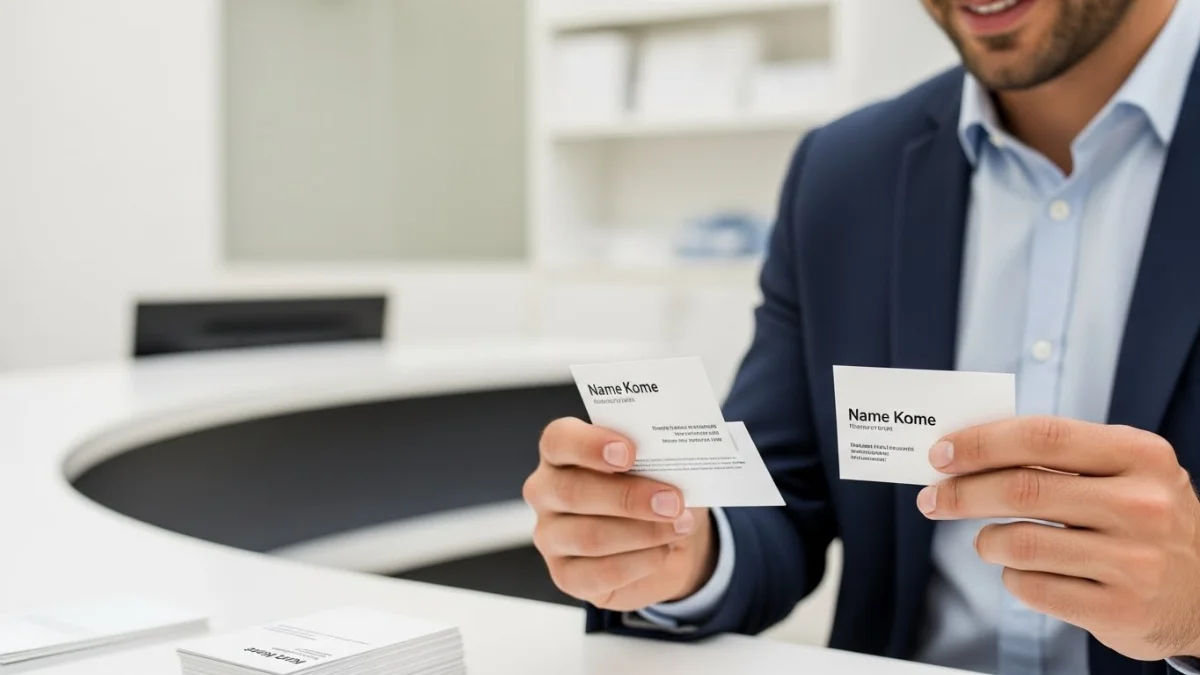 Doanh nghiệp Tân Bình đánh giá in name card chuyên nghiệp