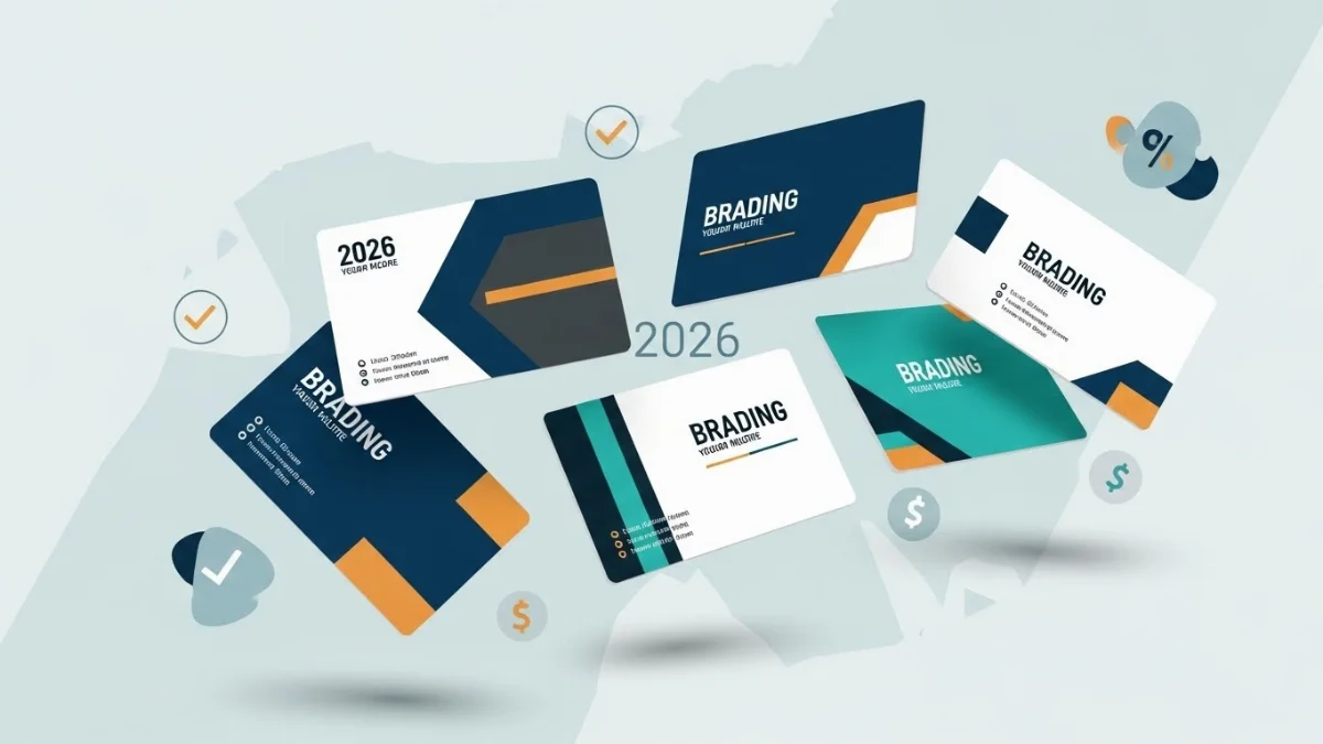 Các mẫu thiết kế danh thiếp tối giản hiện đại đẹp mắt