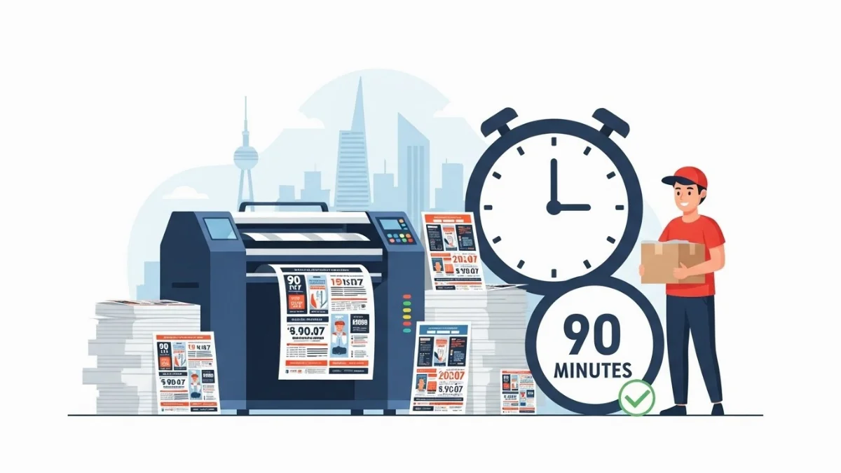 Đội ngũ shipper hỏa tốc giao hàng in ấn sự kiện trong 90 phút tại TP.HCM