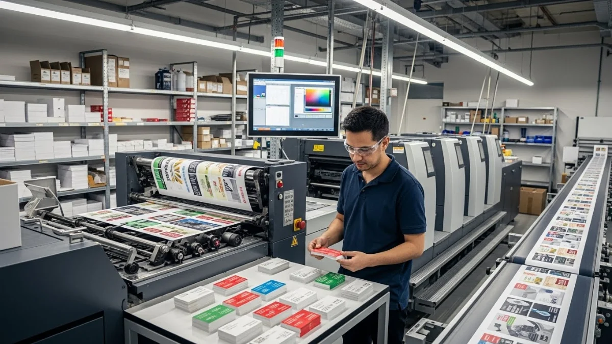 Hình ảnh so sánh card visit lấy liền và name card truyền thống