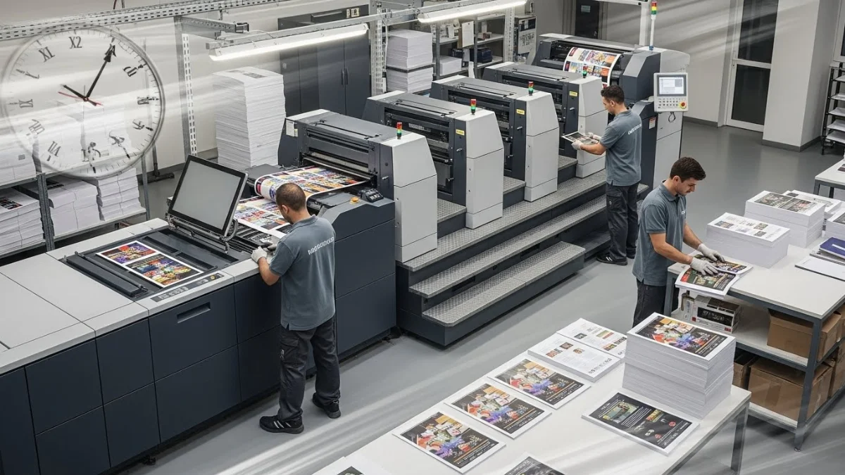 Dịch vụ in tờ rơi gấp trong ngày giải pháp cứu deadline hiệu quả