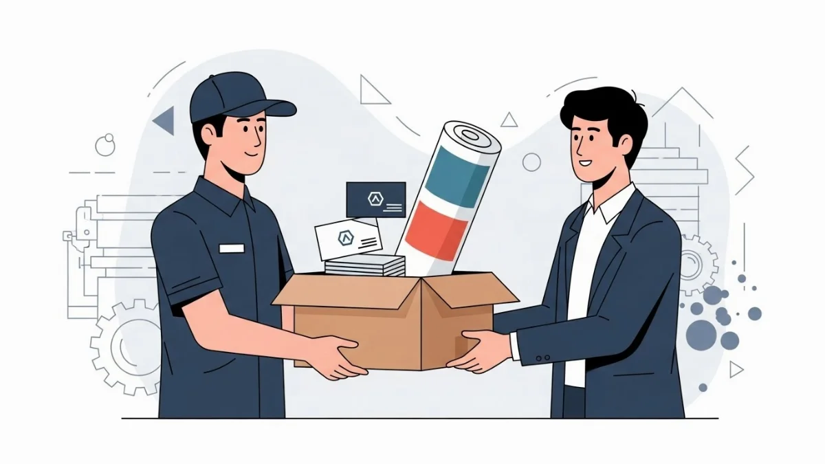 Quá trình thiết kế card visit độc đáo cho công ty ở Tân Phú