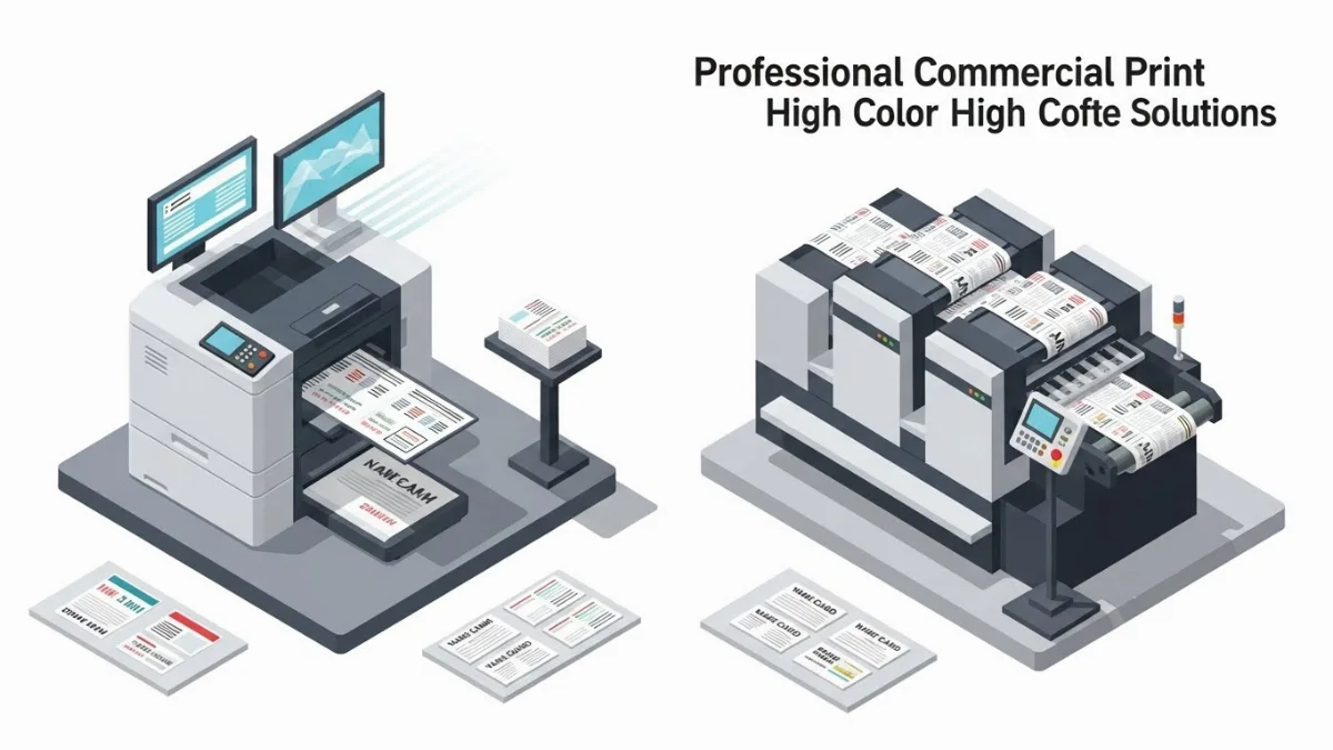 Lựa chọn in name card offset khi cần số lượng lớn