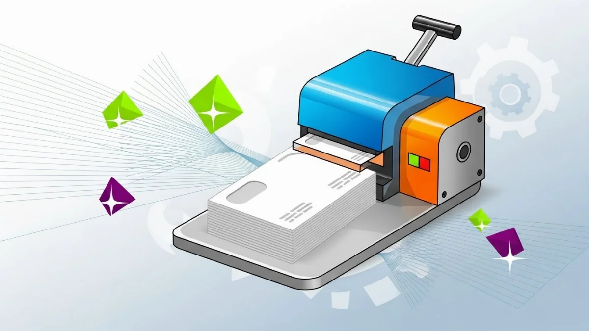 So sánh các loại máy bo góc card visit thủ công và điện