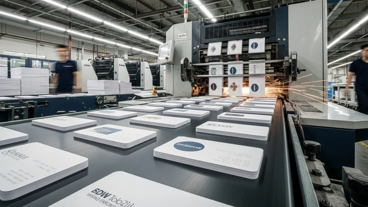 Xưởng in card visit bo góc hiện đại tại TP.HCM