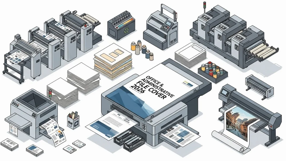 Bìa hồ sơ hành chính đảm bảo tính trang trọng, rõ ràng