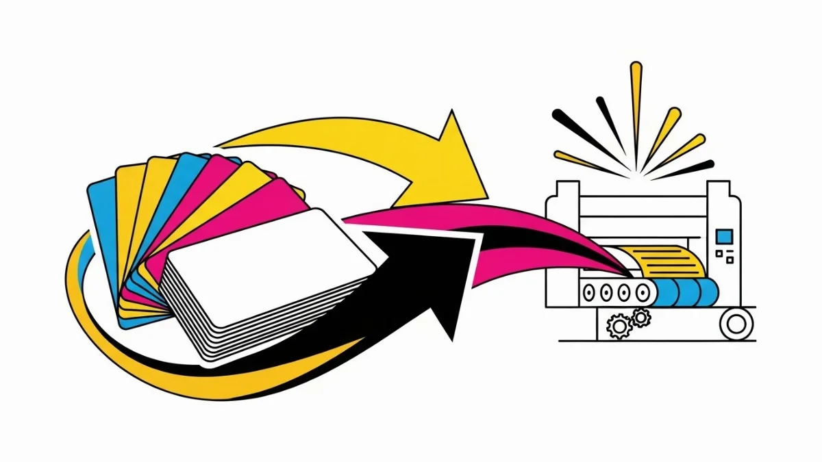 Các yếu tố ảnh hưởng đến thời gian in card visit bo góc lấy liền tại xưởng