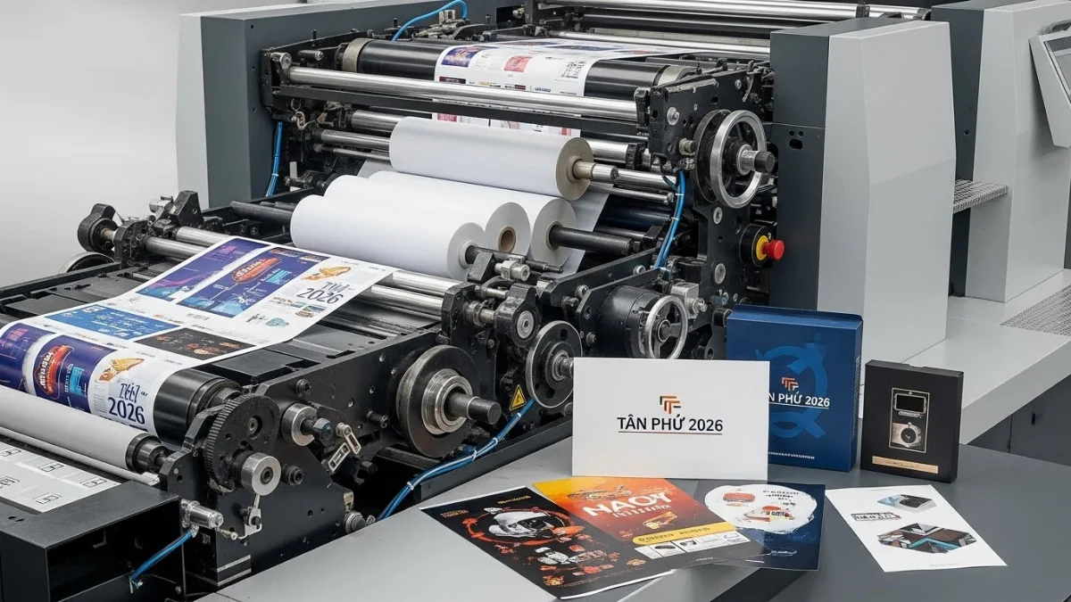 Dịch vụ in name card giá rẻ Tân Phú, chất lượng cao cấp cho công ty