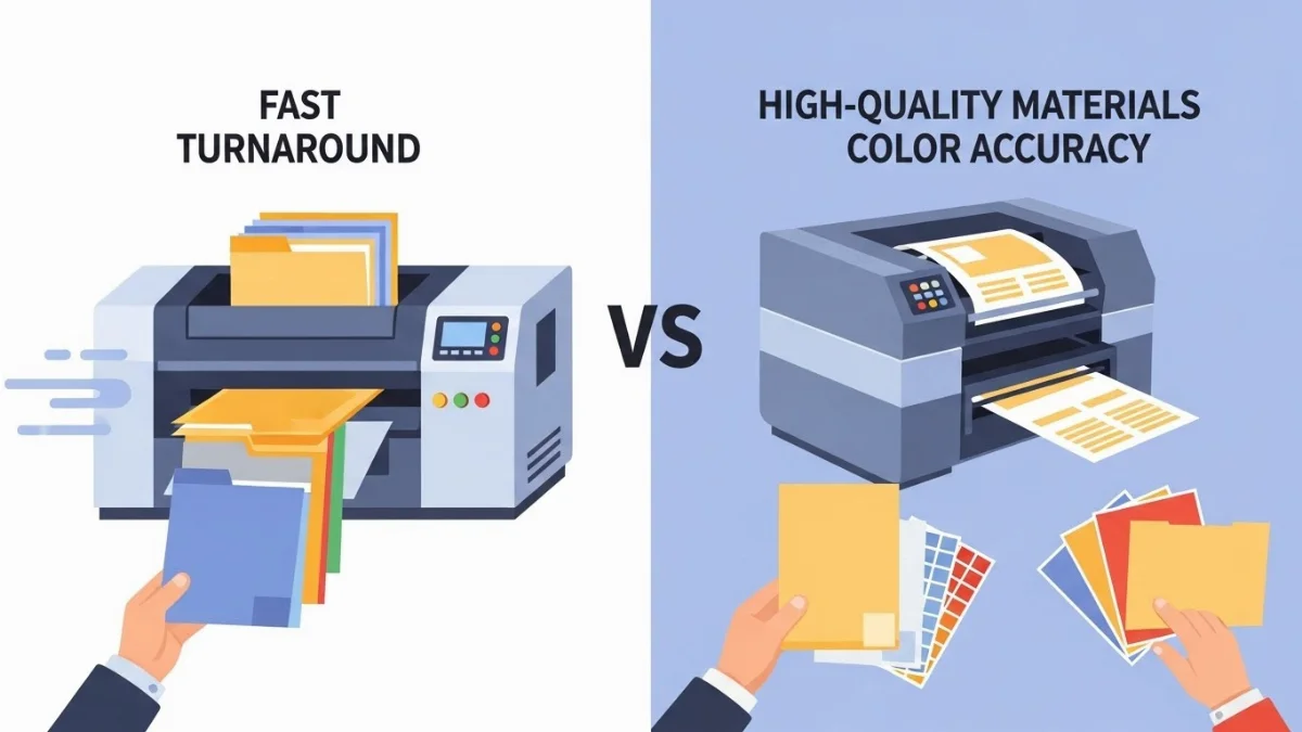 Quy trình in folder kỹ thuật số từ thiết kế đến thành phẩm