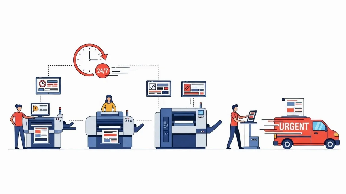 Công nghệ in kỹ thuật số cho mọi ấn phẩm khẩn cấp