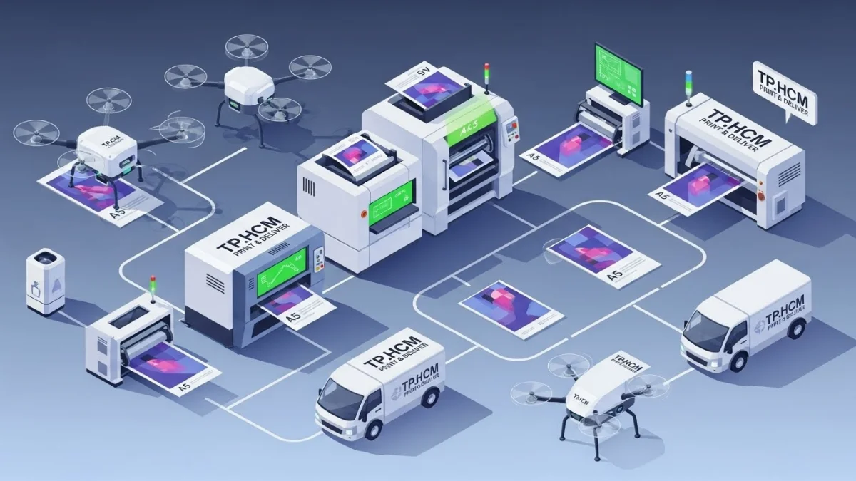 Dịch vụ in tờ rơi A5 chuyên nghiệp uy tín chất lượng