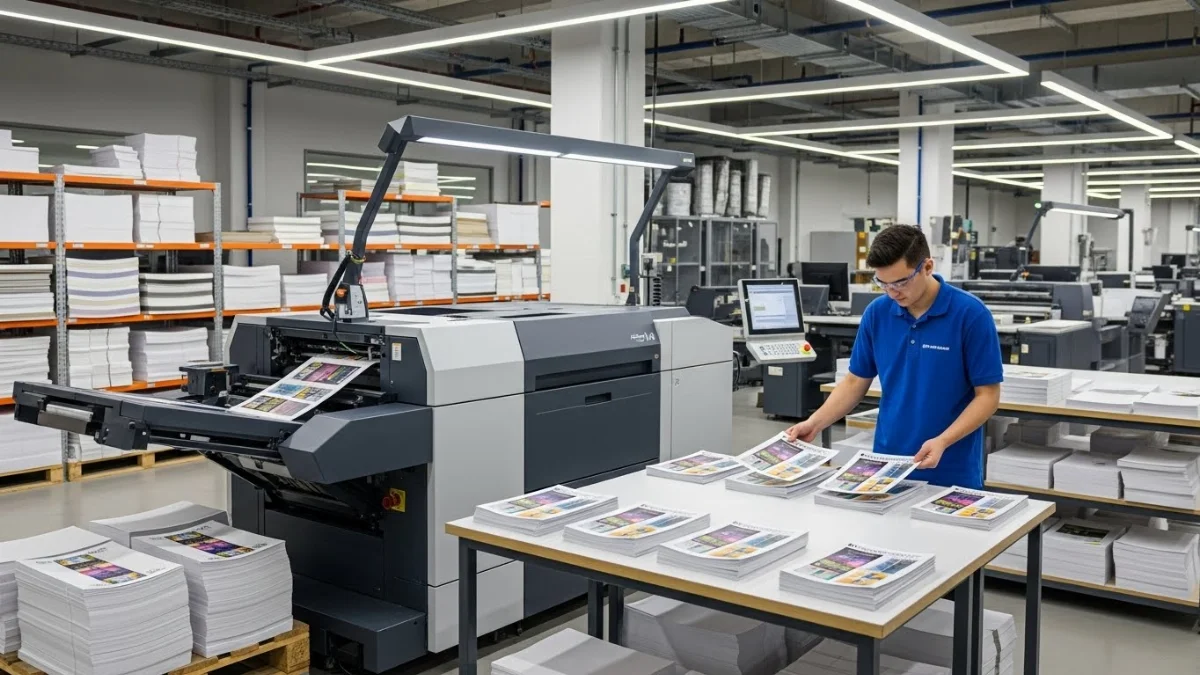 Hình ảnh minh họa in tờ rơi A4 quảng cáo chương trình ưu đãi hấp dẫn