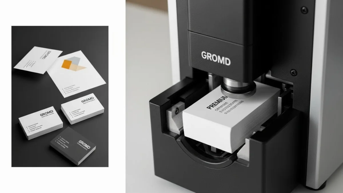 Hình ảnh máy bo góc card visit thủ công giúp tạo góc tròn mềm mại