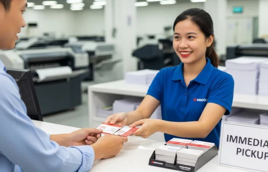 In Card Visit Bo Góc TP.HCM Có Lấy Liền Không? Thời Gian Thực Tế Tại Xưởng
