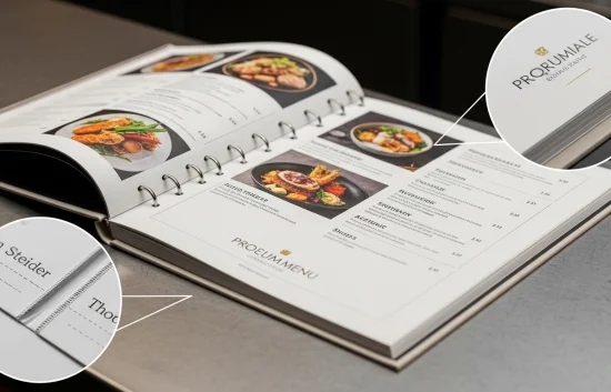 In Menu Bìa Cứng Là Gì? Ưu Nhược Điểm Chi Tiết