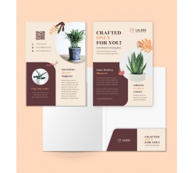 Mẫu Bìa Sơ Mi ( Folder) Cho Công Ty Môi Trường - 01