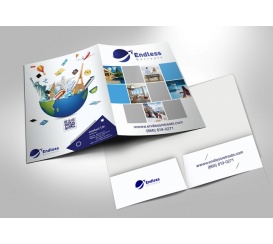 Mẫu Bìa Sơ Mi ( Folder) Ngành Du Lịch - 01